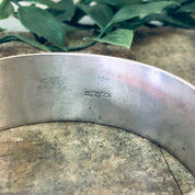 Vintage Bracelet, Silver Bracelet, Silver Bangle, Simple Jewelry, Statement Jewelry, Stacking Bracelet, Vintage Jewelry, Thick Bracelet, 925