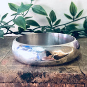 Vintage Bracelet, Silver Bracelet, Silver Bangle, Simple Jewelry, Statement Jewelry, Stacking Bracelet, Vintage Jewelry, Thick Bracelet, 925