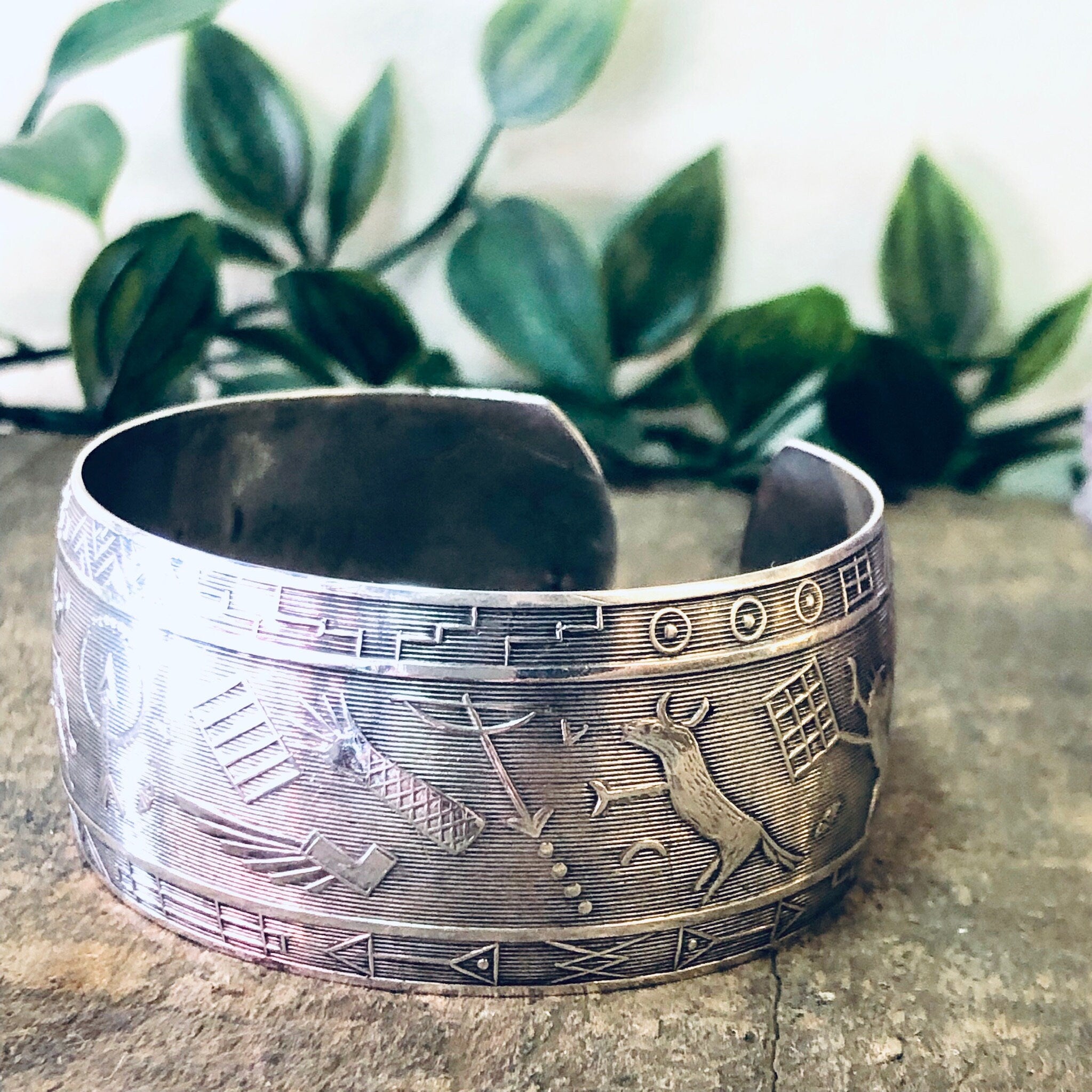 Vintage Bracelet, Cuff Bracelet, Silver Bracelet, Silver Jewelry, Unique Jewelry, Vintage Jewelry, Thick Cuff, Bird Jewelry, 925 Bracelet