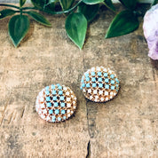 Ciner Clip On Earrings, Vintage Earrings, Clip On Earrings, Signed Ciner Earrings, Ciner Jewelry, Vintage Jewelry, Costume Jewelry, Beaded