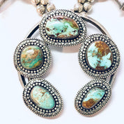 RESERVED FOR LEE ! Squash Blossom Necklace, Vintage Necklace, Royston Turquoise, Silver Necklace, Squash Blossom, Large Necklace,