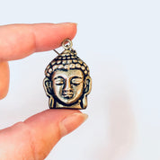Vintage Earrings, Dangle Earrings, Statement Jewelry, Vintage Jewelry, Head Earrings, Goddess Jewelry, Face Earrings, Pierced Ears, Buddha