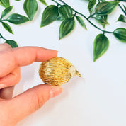 Hedgehog Brooch, Vintage Jewelry, Gold Toned Brooch, Animal Pin, Animal Jewelry, Hedgehog, Vintage Pin, Unique Jewelry, Costume Jewelry,