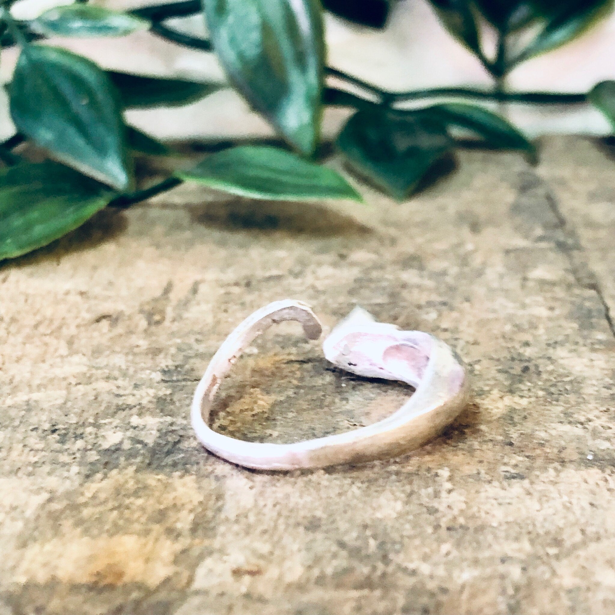 Vintage Ring, Silver Ring, Cat Ring, Cat Jewelry, Skinny Ring, Vintage Jewelry, Kitty Cat Jewelry, Wrap Ring, Unique Ring, Cat Lover, 925