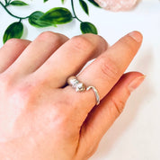 Vintage Ring, Silver Ring, Cat Ring, Cat Jewelry, Skinny Ring, Vintage Jewelry, Kitty Cat Jewelry, Wrap Ring, Unique Ring, Cat Lover, 925