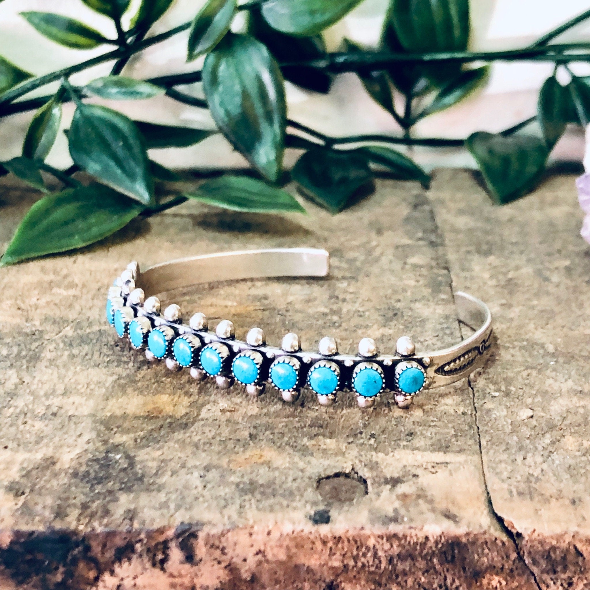 Vintage Bracelet, Cuff Bracelet, Turquoise Bracelet, Turquoise Jewelry, Small Cuff, Silver Bracelet, Silver Cuff, Boho Jewelry, Bohemian 925