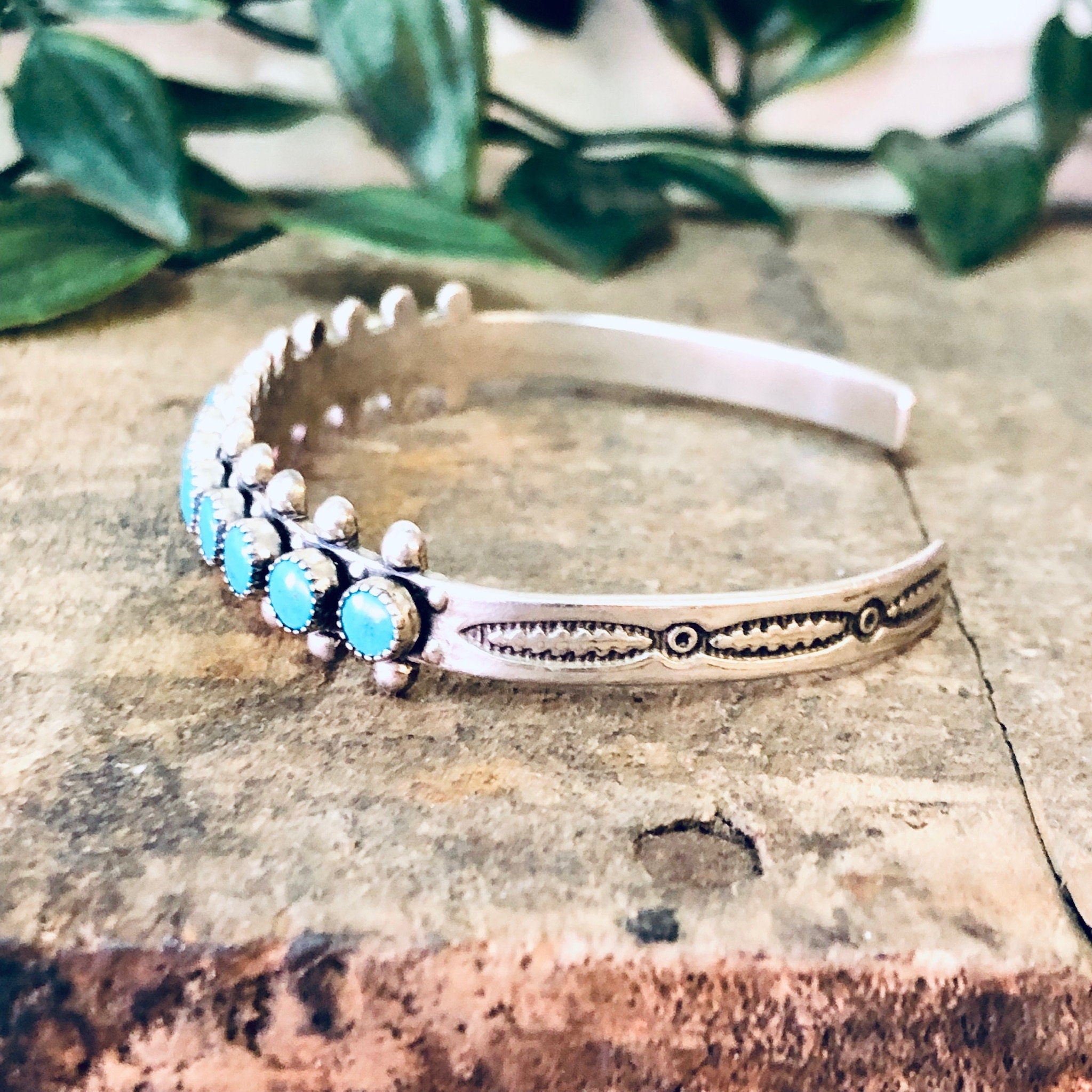 Vintage Bracelet, Cuff Bracelet, Turquoise Bracelet, Turquoise Jewelry, Small Cuff, Silver Bracelet, Silver Cuff, Boho Jewelry, Bohemian 925