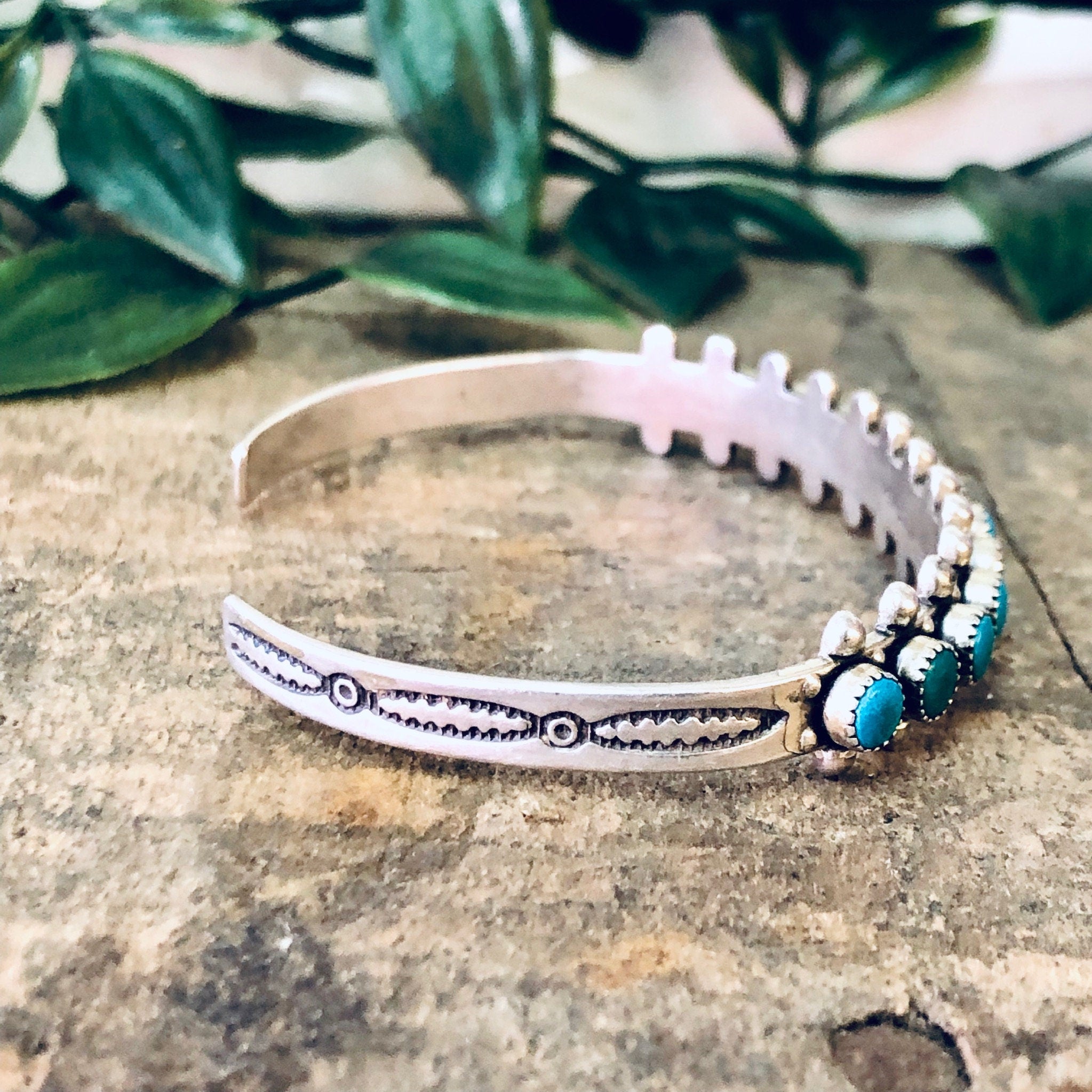 Vintage Bracelet, Cuff Bracelet, Turquoise Bracelet, Turquoise Jewelry, Small Cuff, Silver Bracelet, Silver Cuff, Boho Jewelry, Bohemian 925