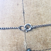 Vintage Necklace, Duck Necklace, Duck Pendant, Vintage jewelry, Skinny Chain, Silver Necklace, Silver Pendant, Silver Chain, 925 Necklace,