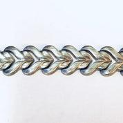 Vintage Bracelet, Silver Bracelet, Link Bracelet, Unique Jewelry, Heart Shaped Bracelet, Made in Italy, Simple Bracelet, Vintage Jewelry,