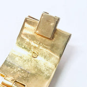 Vintage Bracelet, Seahorse Bracelet, Link Bracelet, Statement Jewelry, Gold Tone Bracelet, Unique Jewelry, Made in France, Seahorse, Ocean