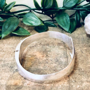 Vintage Bracelet, Silver Bracelet, Bangle Bracelet, Unique Jewelry, Minimalist Design, Hinged Bracelet, 925 Bangle, Simple Bracelet
