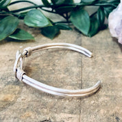 Vintage Bracelet, Silver Bracelet, Knot Bracelet, Celtic Knot Cuff, Cuff Bracelet, Silver Cuff, Unique Jewelry, Simple Jewelry, 925 Cuff