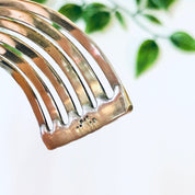 Vintage Bracelet, Silver Bracelet, Cuff Bracelet, Unique Jewelry, Vintage Jewelry, Sterling Silver Cuff, Cut Out Bracelet, 925 Bracelet, 925