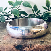 Vintage Bracelet, Silver Bracelet, Silver Bangle, Simple Jewelry, Statement Jewelry, Stacking Bracelet, Vintage Jewelry, Thick Bracelet, 925