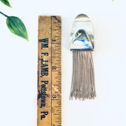 Vintage Earrings, Clip On Earrings, Fringe Earrings, Fringe Jewelry, Unique Jewelry, Silver Earrings, Made in Italy, Unique Design, 925