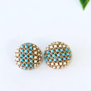 Ciner Clip On Earrings, Vintage Earrings, Clip On Earrings, Signed Ciner Earrings, Ciner Jewelry, Vintage Jewelry, Costume Jewelry, Beaded