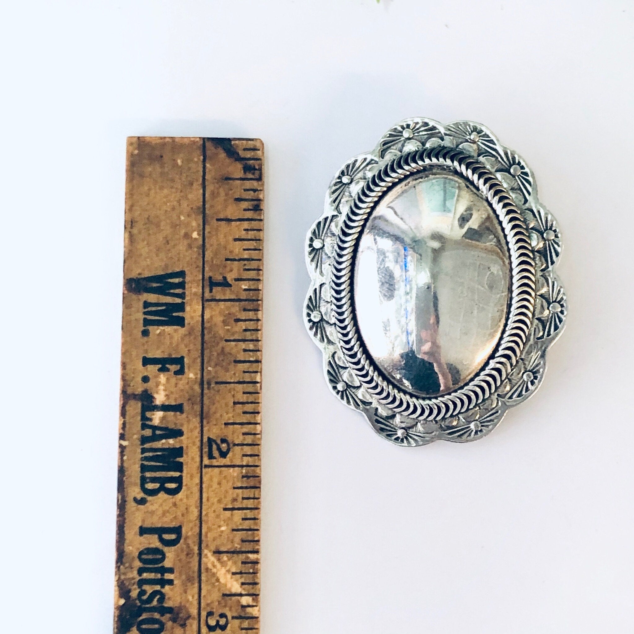 Vintage Earrings, Silver Earrings, Concho Earrings, Unique Jewelry, Clip On Earrings, Large Earrings, Taxco Jewelry, Taxco Earrings, 925