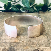 Vintage Bracelet, Silver Cuff, Vintage Cuff, Etched Bracelet, Unique Jewelry, Simple Cuff, Cuff Bracelet, Small Cuff, Vintage Jewelry, 925
