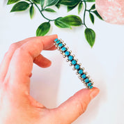 Vintage Bracelet, Cuff Bracelet, Turquoise Bracelet, Turquoise Jewelry, Small Cuff, Silver Bracelet, Silver Cuff, Boho Jewelry, Bohemian 925