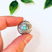 Vintage Earrings, Silver Earrings, Turquoise Jewelry, Vintage Jewelry, Boho Style, Bohemian Jewelry, Silver and Blue, Pierced Ears, Dangle