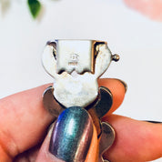 Vintage Bracelet, Silver Bracelet, Link Bracelet, Unique Jewelry, Heart Shaped Bracelet, Made in Italy, Simple Bracelet, Vintage Jewelry,