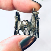 Vintage Bracelet, Repub Peruana Lima, Coin Bracelet, Llama Bracelet, Alpaca Jewelry, Peruvian Coin Bracelet, Vintage Jewelry, Unique Jewelry
