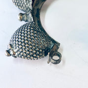 Vintage Bracelet, Silver Bracelet, Bangle Bracelet, India Bracelet, India Silver, Unique Jewelry, Statement Bracelet, Hinged Bracelet, 800