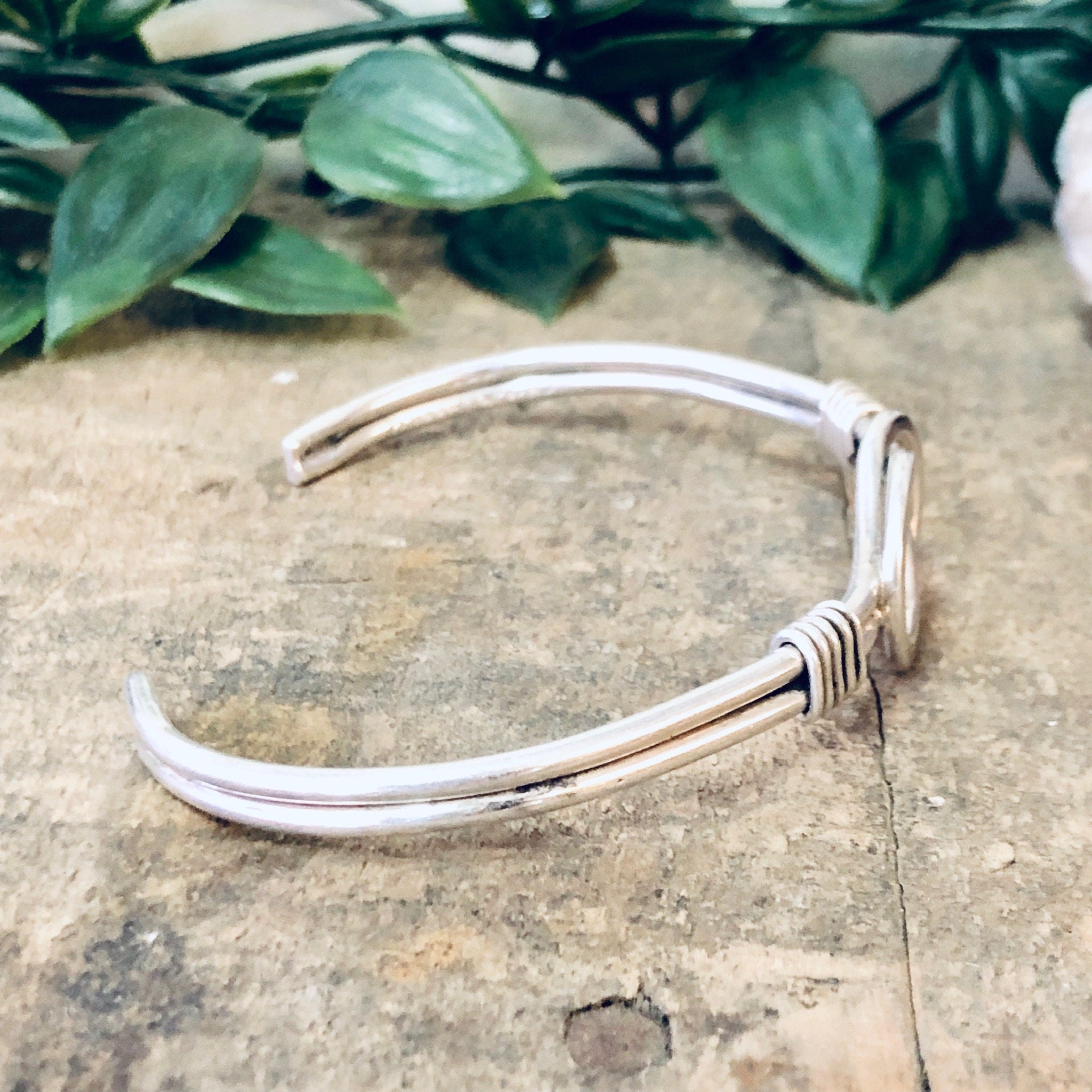 Vintage Bracelet, Silver Bracelet, Knot Bracelet, Celtic Knot Cuff, Cuff Bracelet, Silver Cuff, Unique Jewelry, Simple Jewelry, 925 Cuff