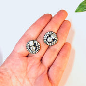 Vintage Earrings, Clip On Earrings, Art Deco Jewelry, Rhinestone Earrings, Clip Earrings, Unique Jewelry, Vintage Jewelry, Vintage Jewelry