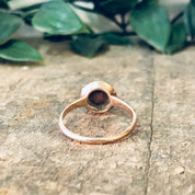 Vintage Ring, Gold Ring, 10K Gold Ring, 10K Gold, Gold Jewelry, Vintage Jewelry, Engagement Ring, Promise Ring, Garnet Ring, Red and Gold