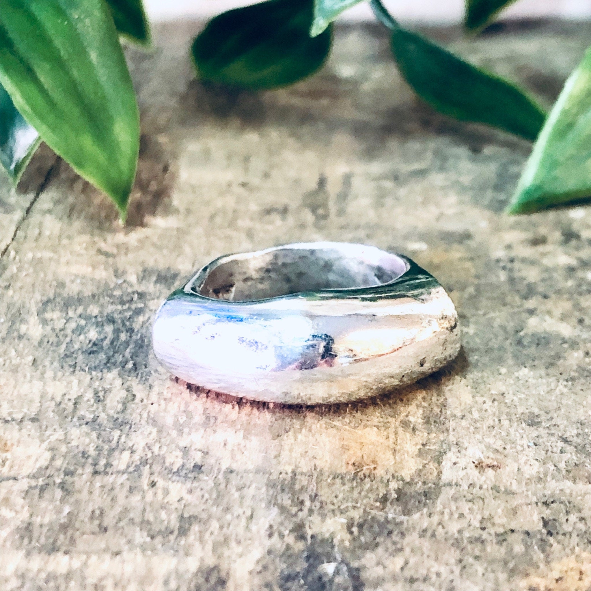 Vintage Ring, Silver Ring, Vintage Jewelry, Simple Ring, Abstract Jewelry, Modernist Ring, Modern Style, Statement Ring, Unique Ring, 925