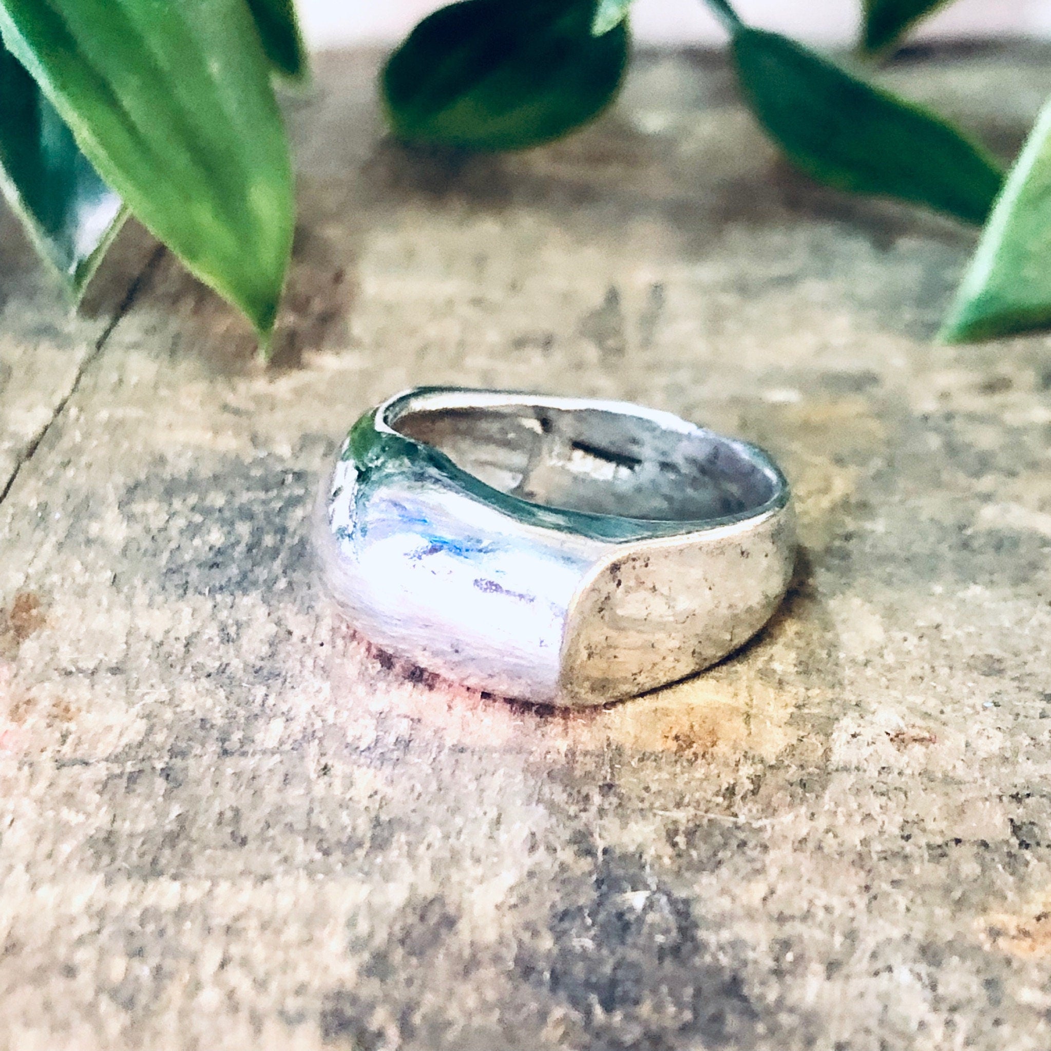 Vintage Ring, Silver Ring, Vintage Jewelry, Simple Ring, Abstract Jewelry, Modernist Ring, Modern Style, Statement Ring, Unique Ring, 925