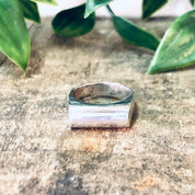 Vintage Ring, Silver Ring, Simple Jewelry, Vintage Jewelry, Band Ring, Modernist Jewelry, Modern Ring, 925 Ring, Sleek Jewelry, Unique Ring