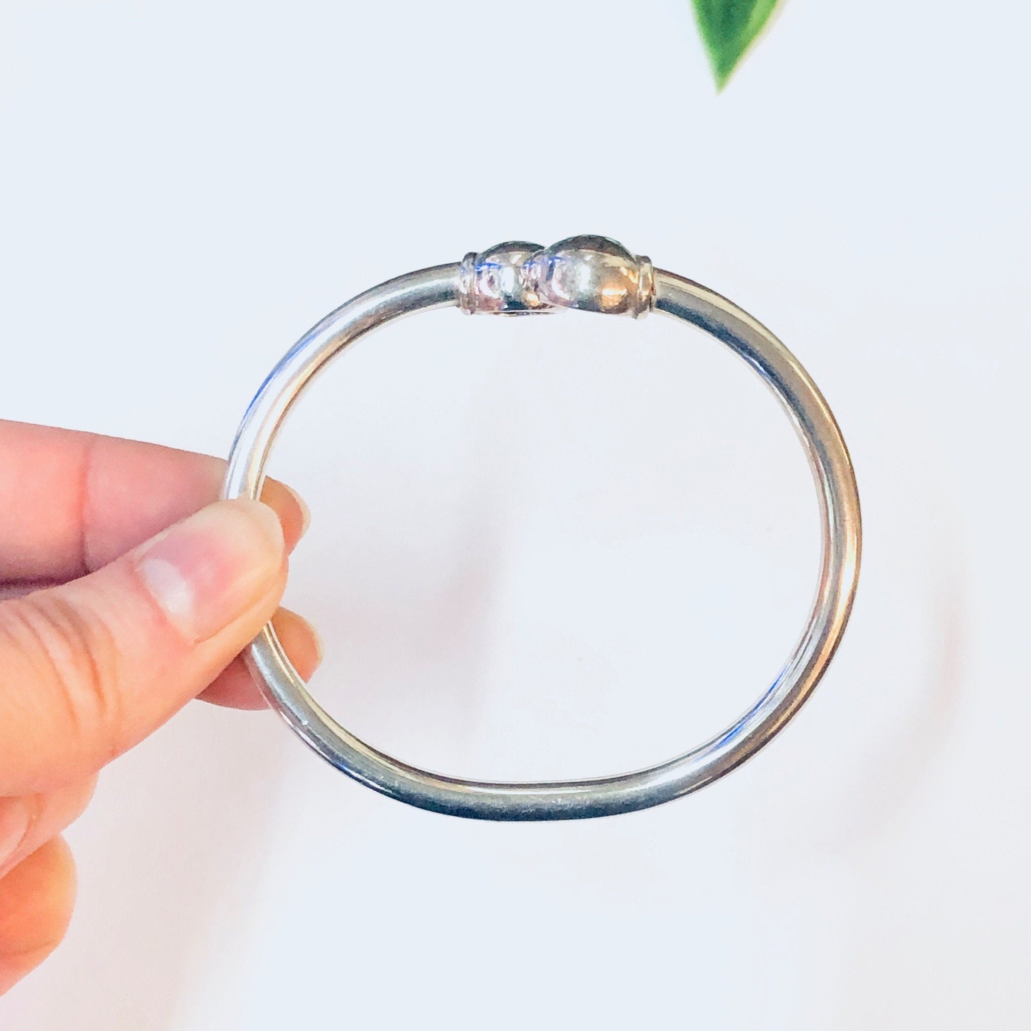 Vintage Bracelet, Silver Bracelet, Bangle Bracelet, Unique Jewelry, Wrap Bracelet, Cuff Bracelet, Twist Bangle, Simple Jewelry, 925 Bracelet