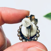 Vintage Earrings, Silver Earrings, Lisner Earrings, Lisner Jewelry, Screw Back Earrings, Unique Earrings, Vintage Jewelry, Funky Earrings