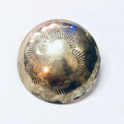 Vintage Earrings, Silver Earrings, Concho Earrings, Unique Jewelry, Vintage Jewelry, Statement Jewelry, Pierced Ears, Round Earrings, 925
