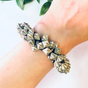 Vintage Bracelet, Beaded Bracelet, India Silver, India Bracelet, Silver Beads, Unique Jewelry, Wrapped Bracelet, Vintage Jewelry, 925 Beads