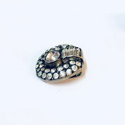 Vintage Earrings, Clip On Earrings, Art Deco Jewelry, Rhinestone Earrings, Clip Earrings, Unique Jewelry, Vintage Jewelry, Vintage Jewelry