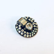 Vintage Earrings, Clip On Earrings, Art Deco Jewelry, Rhinestone Earrings, Clip Earrings, Unique Jewelry, Vintage Jewelry, Vintage Jewelry