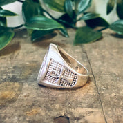 Vintage Ring, Silver Ring, Eye of Ra Ring, Ankh Ring, Egyptian Jewelry, Symbol of Life Ring, Silver Jewelry, Vintage Jewelry, Unique Ring,