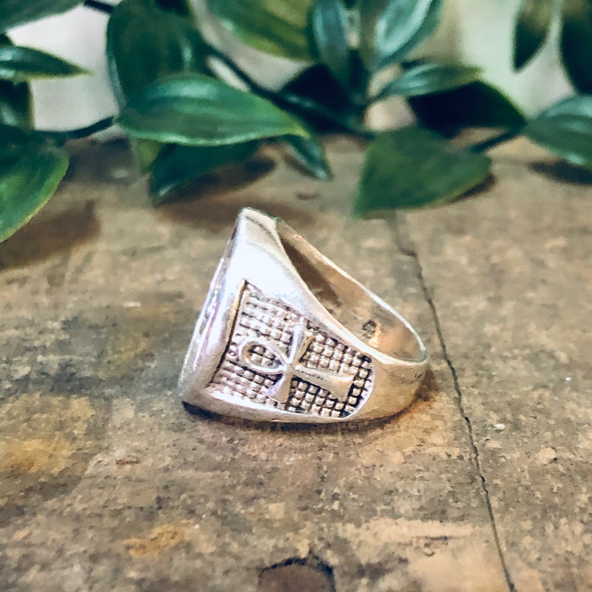 Vintage Ring, Silver Ring, Eye of Ra Ring, Ankh Ring, Egyptian Jewelry, Symbol of Life Ring, Silver Jewelry, Vintage Jewelry, Unique Ring,