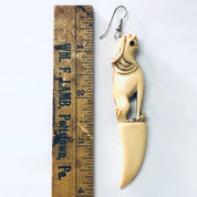 Antique Foo Dog Earrings, Antique Earrings, Vintage Earrings, Dangle Earrings, Foo Dogs, Claw Earrings, Unique Jewelry, Vintage Jewelry, Dog
