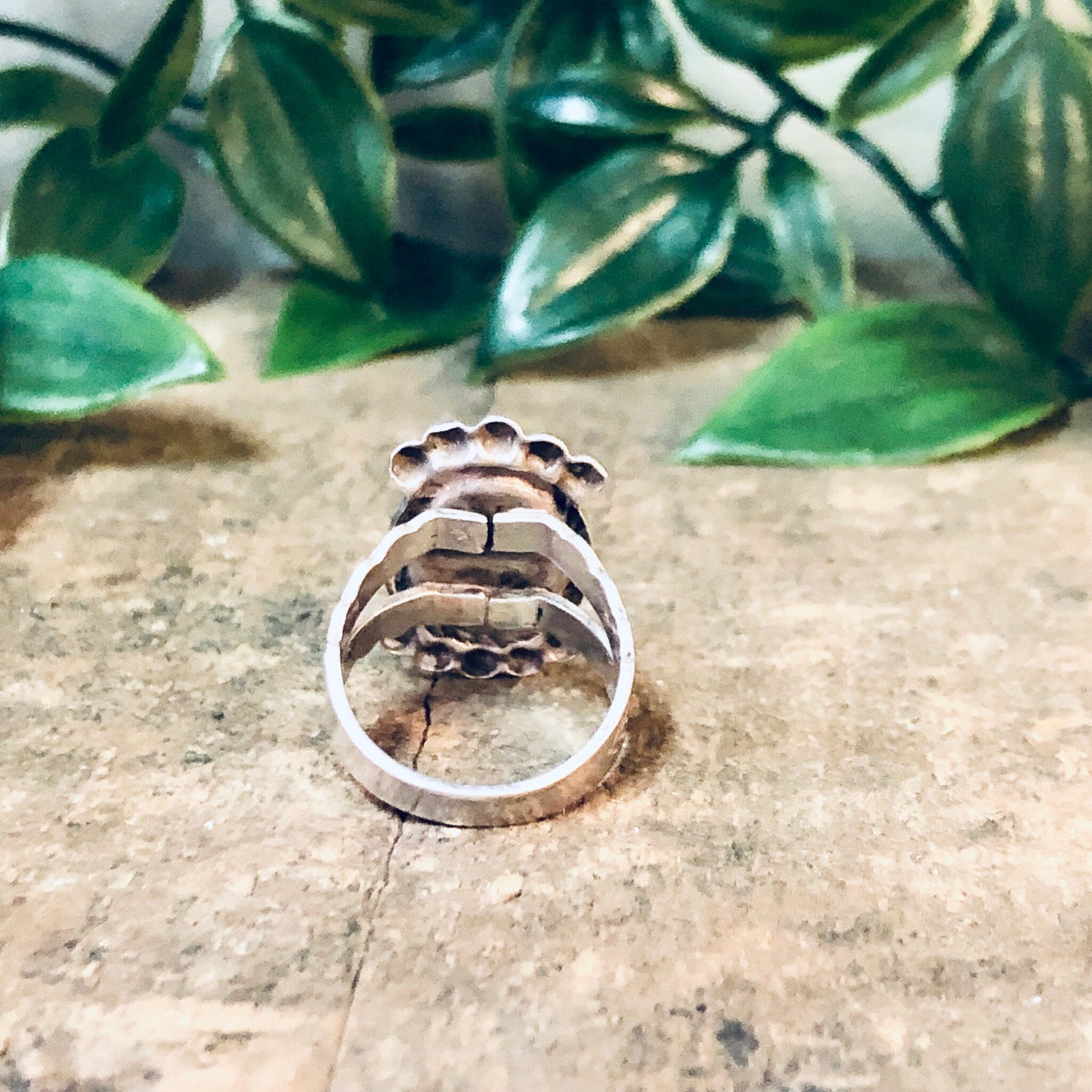 Vintage Ring, Silver Ring, Turquoise Jewelry, Unique Jewelry, Blue Jewelry, Blue and Silver, Statement Jewelry, Vintage Jewelry, 925 Ring