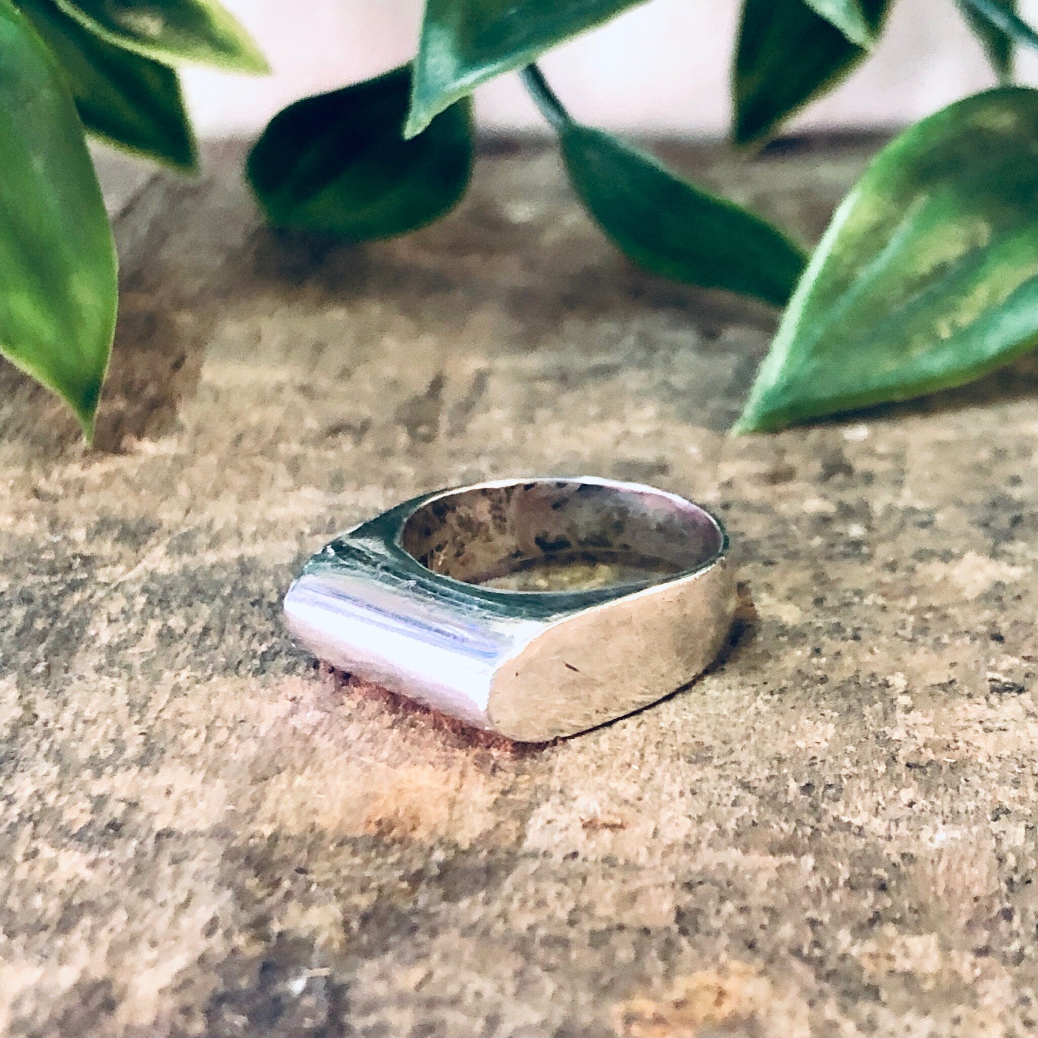 Vintage Ring, Silver Ring, Simple Jewelry, Vintage Jewelry, Band Ring, Modernist Jewelry, Modern Ring, 925 Ring, Sleek Jewelry, Unique Ring