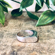 Vintage Ring, Silver Ring, Simple Jewelry, Vintage Jewelry, Band Ring, Modernist Jewelry, Modern Ring, 925 Ring, Sleek Jewelry, Unique Ring