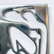 Vintage Pin, Vintage Brooch, Abstract Jewelry, Womans Body Pin, Abstract Lady Pin, Modernist Brooch, Unique Jewelry, 925 Brooch, Cut Out