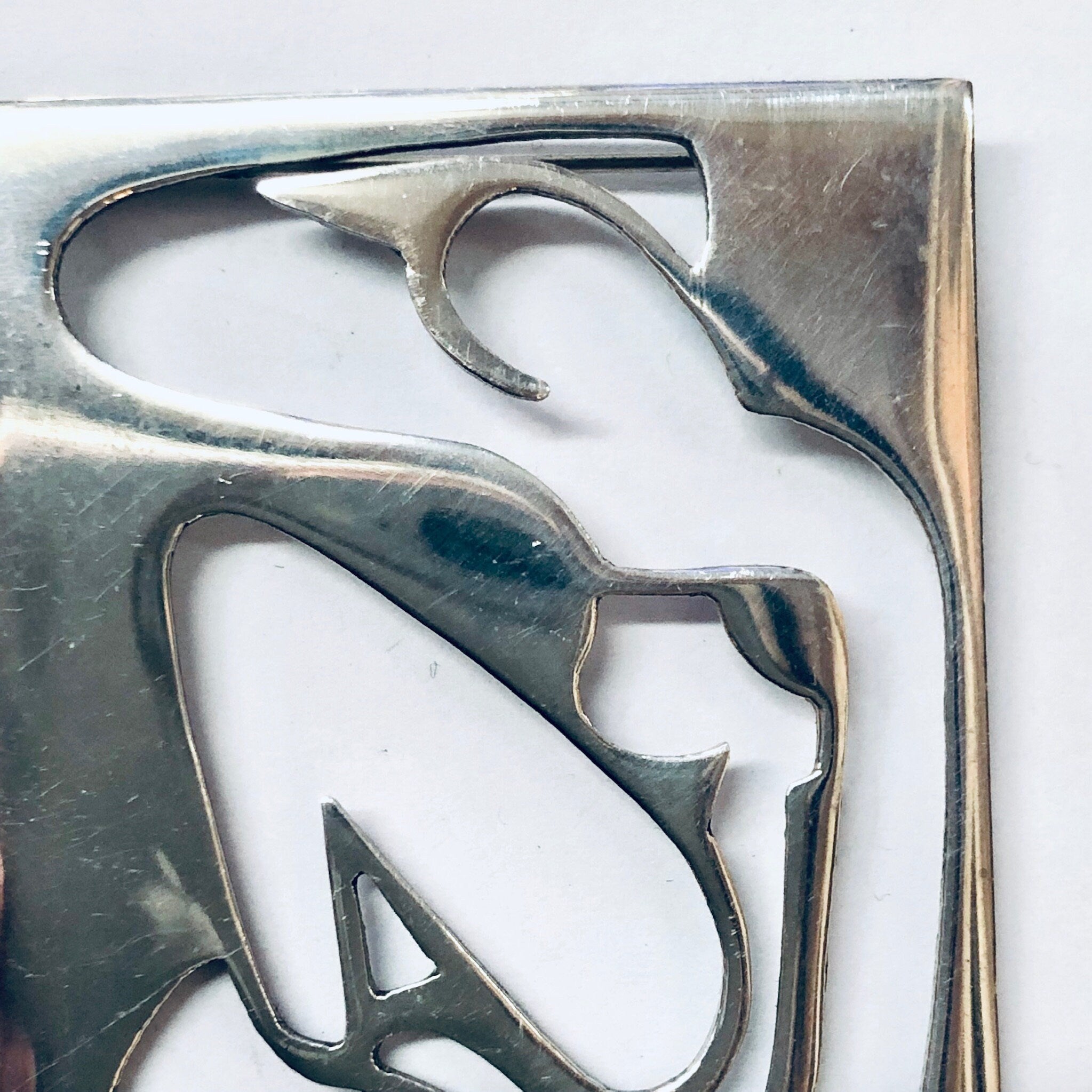 Vintage Pin, Vintage Brooch, Abstract Jewelry, Womans Body Pin, Abstract Lady Pin, Modernist Brooch, Unique Jewelry, 925 Brooch, Cut Out