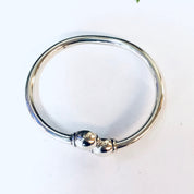 Vintage Bracelet, Silver Bracelet, Bangle Bracelet, Unique Jewelry, Wrap Bracelet, Cuff Bracelet, Twist Bangle, Simple Jewelry, 925 Bracelet