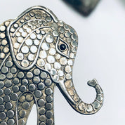 Elephant Brooch, Darlene Elephant Pin, Animal Jewelry, Lucky Elephant, Vintage Elephant Pin, Animal Lover Gift